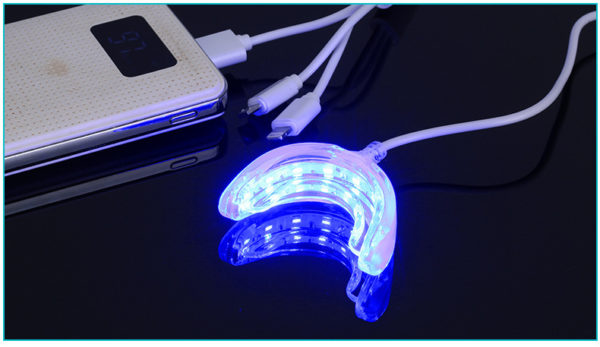 Appareil lumineux de blanchiment des dents. Equipement de dispositif de blanchiment des dents. LED – Image 3