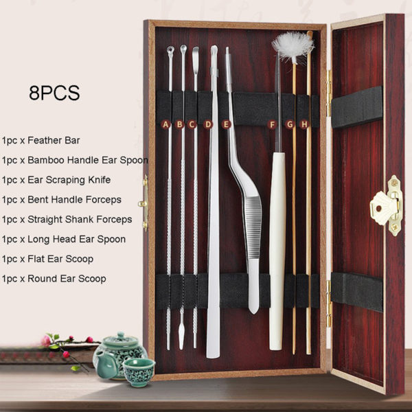Coffret d'outils de nettoyage d'oreilles. Ensemble d'outils de nettoyage d'oreilles – Image 3