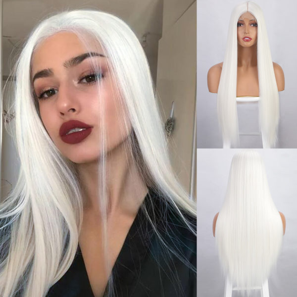 Perruque blonde longue pour femmes – Image 5