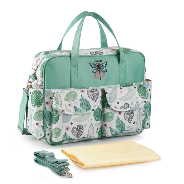 Sac à couches multifonctionnel grande capacité portable pour maman-bébé. Sac à langer – Image 3