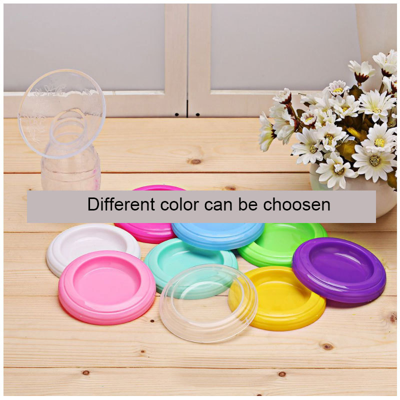 Tire-lait manuel en silicone complet. Tire-lait manuel. Collecteur de lait maternel – Image 5