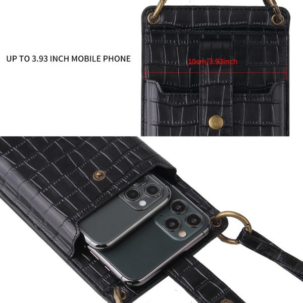 Étui de téléphone portable en cuir. Sac de téléphone mobile – Image 2