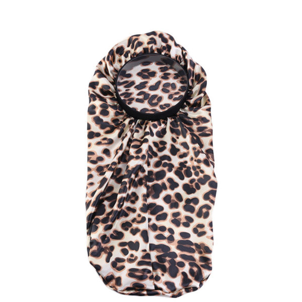 Bonnet de nuit long en satin avec bandeau extensible pour femmes – Image 15