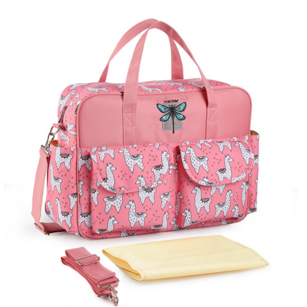 Sac à couches multifonctionnel grande capacité portable pour maman-bébé. Sac à langer – Image 10