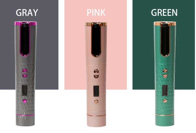 Nouveau fer à friser automatique sans fil avec écran LCD. Fer à boucler multifonctionnel – Image 4