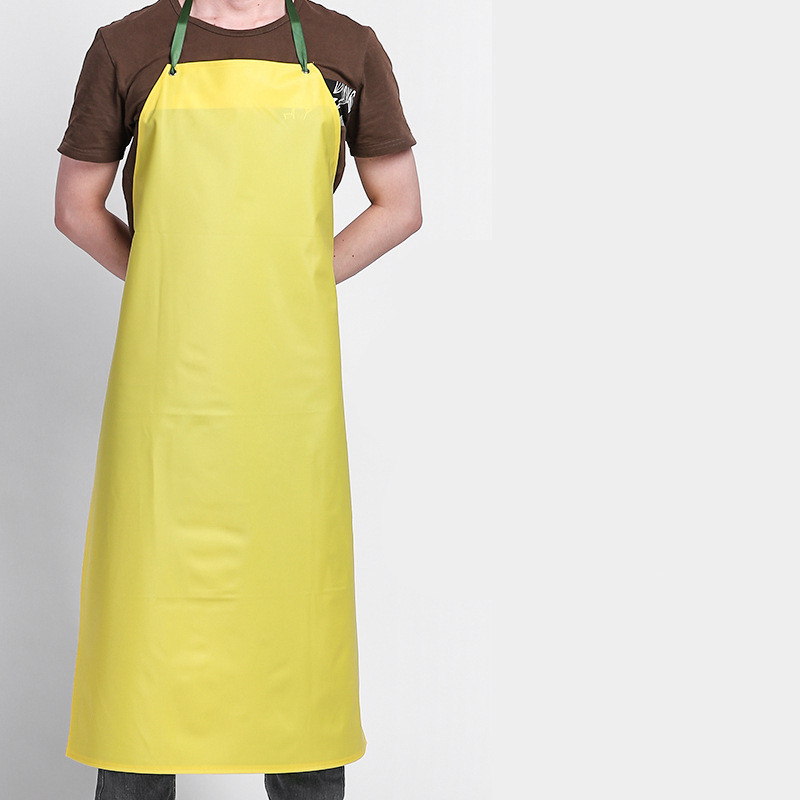 Tablier de boucherie. Tablier de poissonnerie. Tablier d'abattoir. Tablier de vendeur de légumes et fruits. Tablier imperméable en PVC – Image 3