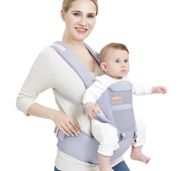 Porte-bébé multifonctionnel avec tabouret de taille pour bébé