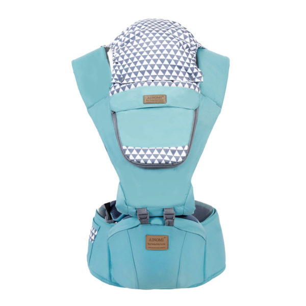 Porte-bébé multifonctionnel, tabouret de taille. Tissu en maille respirant pour Papa-bébé et mama-bébé – Image 8