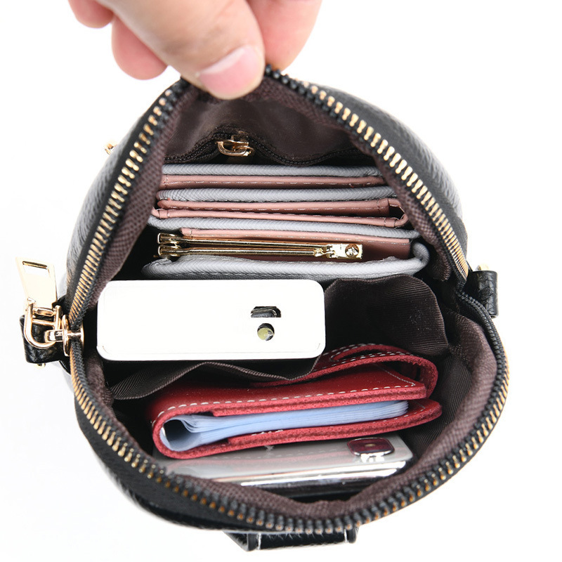 Petit sac en cuir portable pour femmes – Image 5