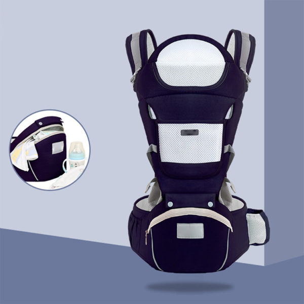Porte-bébé multifonctionnel respirant. Tabouret de taille pour maman-bébé et papa-bébé – Image 2