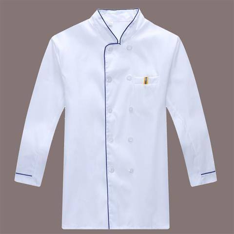 Veste de boulangerie-pâtisserie et restaurant à manches longues. Veste de cuisine pour hommes et femmes – Image 4