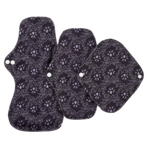 3 pièces. Serviettes hygiéniques imperméables, lavables et réutilisables