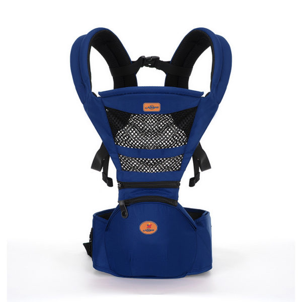 Porte-bébé respirant avec tabouret de taille. Porte-bébé multifonctionnel pour maman-bébé – Image 8