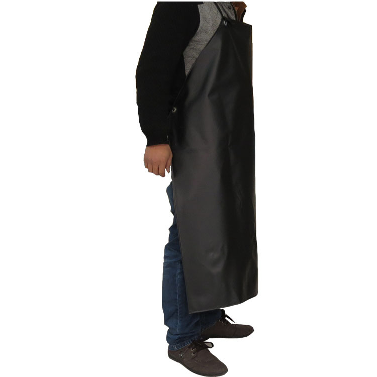 Tablier de travail rèsistant en cuir, imperméable à l'eau, à l'huile et aux produits chimiques pour hommes et femmes – Image 3