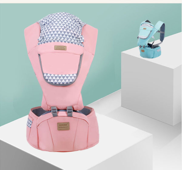 Porte-bébé multifonctionnel, tabouret de taille. Tissu en maille respirant pour Papa-bébé et mama-bébé