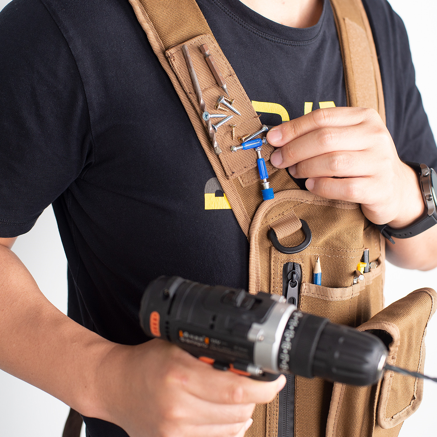 Tablier solide et résistant en toile pour hommes et femmes – Image 6
