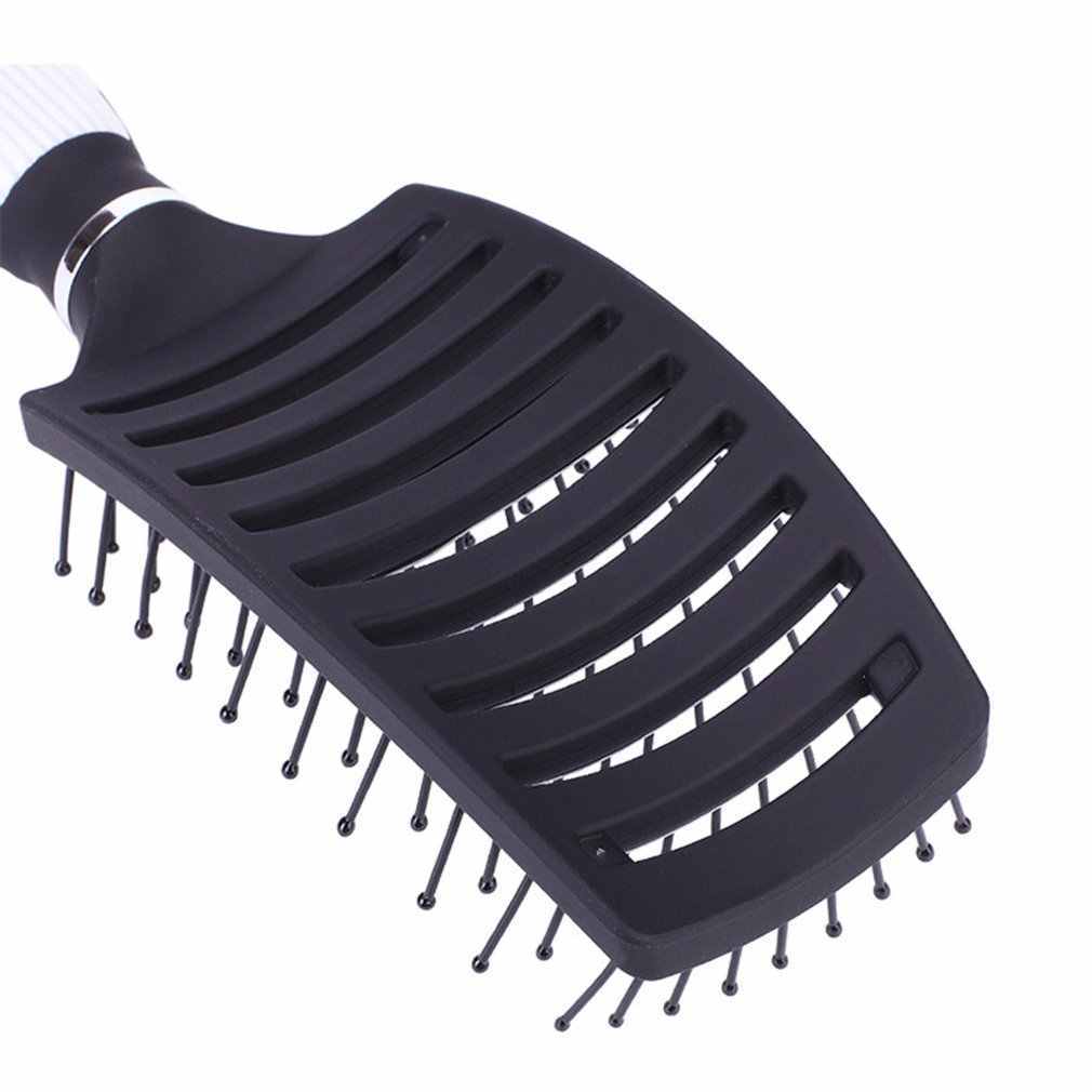 Peigne à cheveux antidérapant à grands dents larges – Image 2