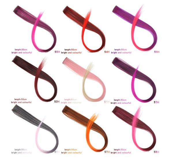 15 pièces/12pcs d'extensions de cheveux de couleurs mixtes soufflantes pour femmes – Image 3