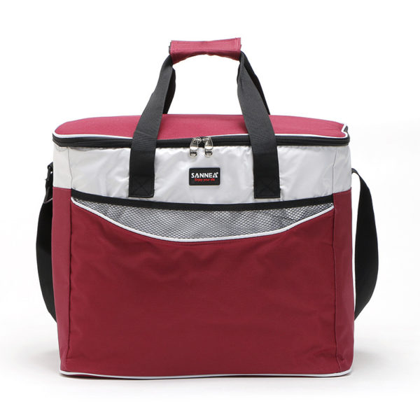 Grand sac isolant en tissu Oxford. Sac de pique-nique extérieur portable. Sac à lunch isotherme – Image 4