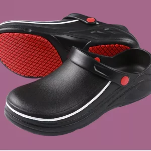 Chaussures de cuisine antidérapantes, résistantes à l'eau et à l'huile pour hommes et femmes