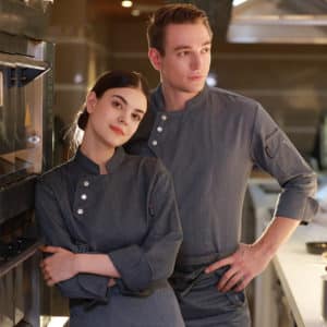 Veste de restaurant et boulangerie-pâtisserie. Veste de cuisine pour hommes et femmes