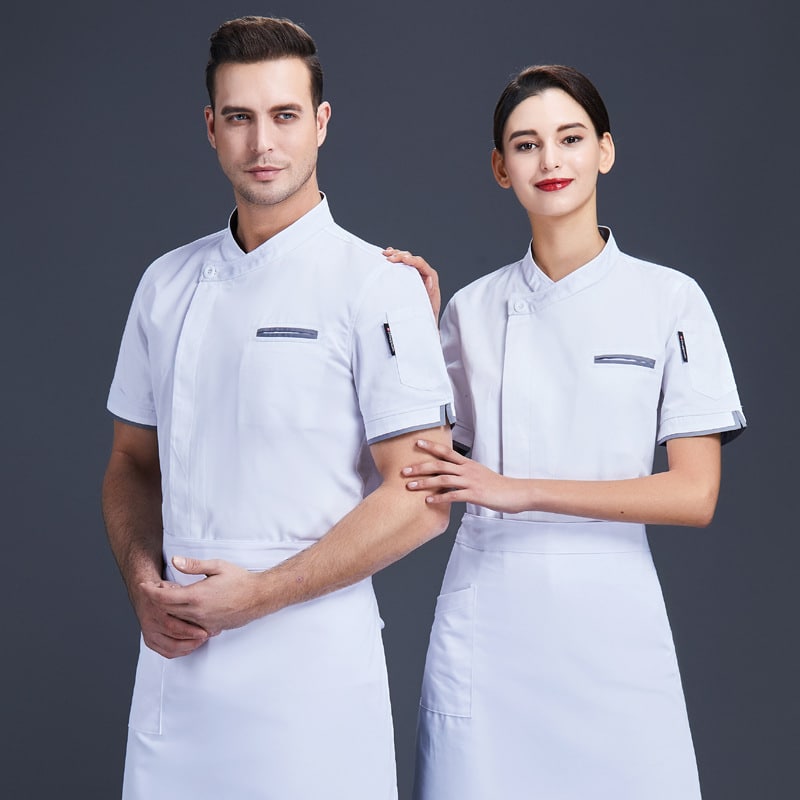 Veste de cuisine. Uniforme pour restaurants, hôtels, caféréria et tea-room pour hommes et femmes – Image 3