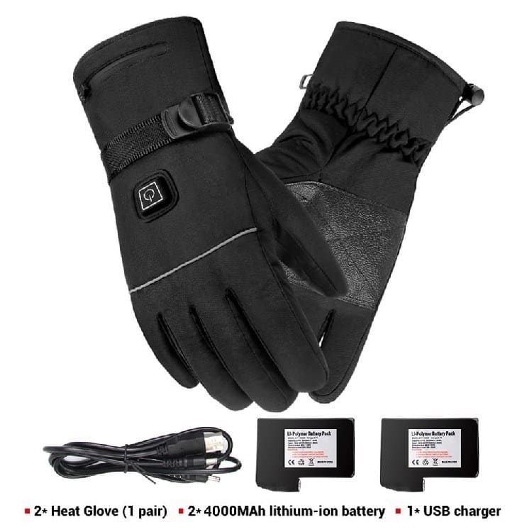 2 pièces. Gants chauffants électriques USB pour hommes et femmes – Image 4