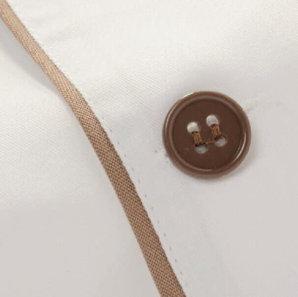 Veste de cuisine à manches longues. Vêtements pour boulangeries, pâtisseries, boucheries et restaurants pour hommes et femmes – Image 7
