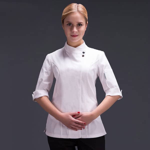 Veste de restaurant et cafétéria. Veste de cuisine pour femmes – Image 5