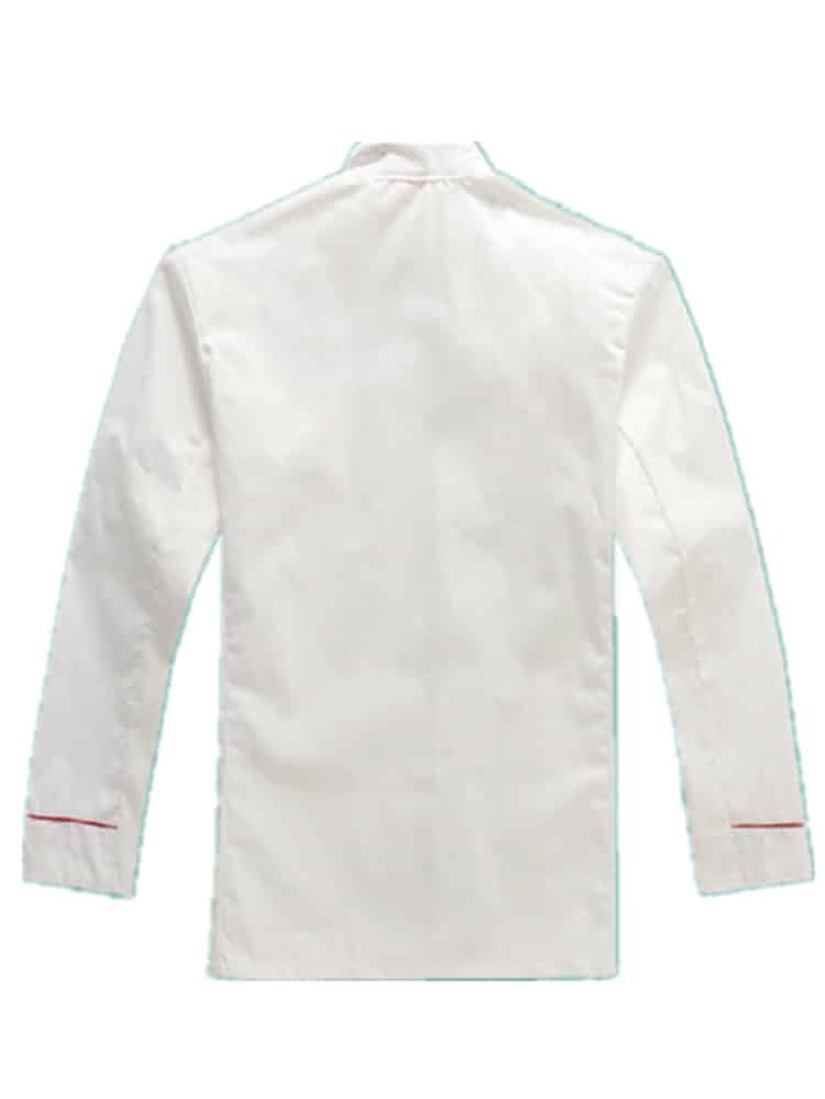 Veste de cuisine à manches longues. Vêtements pour boulangeries, pâtisseries, boucheries et restaurants pour hommes et femmes – Image 6