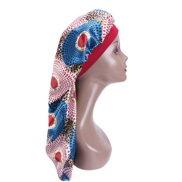 Bonnet de nuit long en satin pour femmes – Image 3