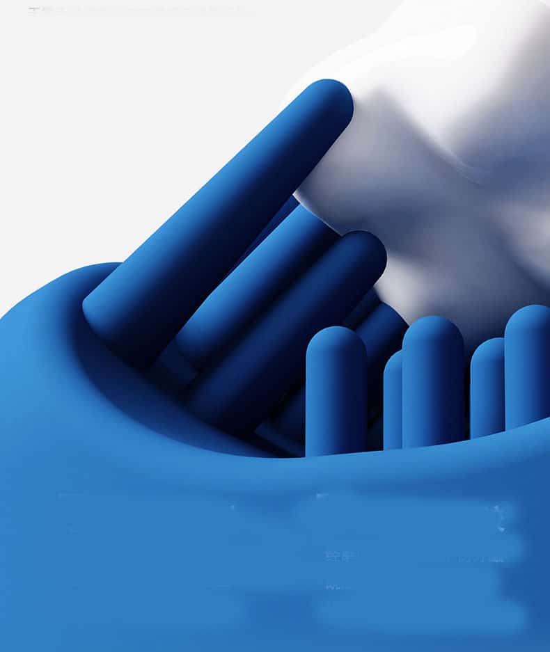 Tête de brosse à dents de rechange pour brosse à dents électrique en forme de U – Image 3