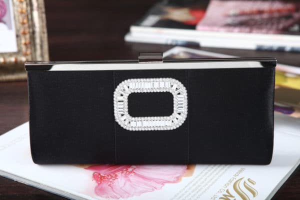 Pochette de banquet carrée en diamant. Sac pour cérémonies et soirées de gala pour femmes – Image 5