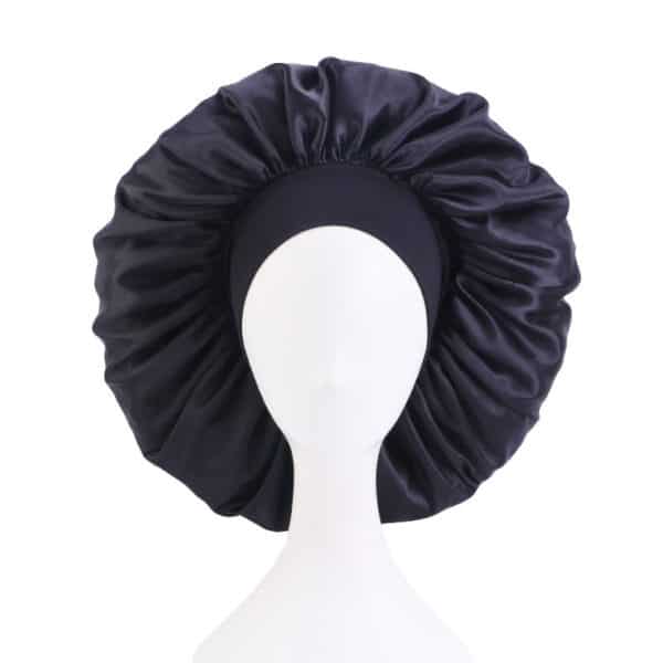 Bonnet de nuit extensible et solide à larges bords – Image 4