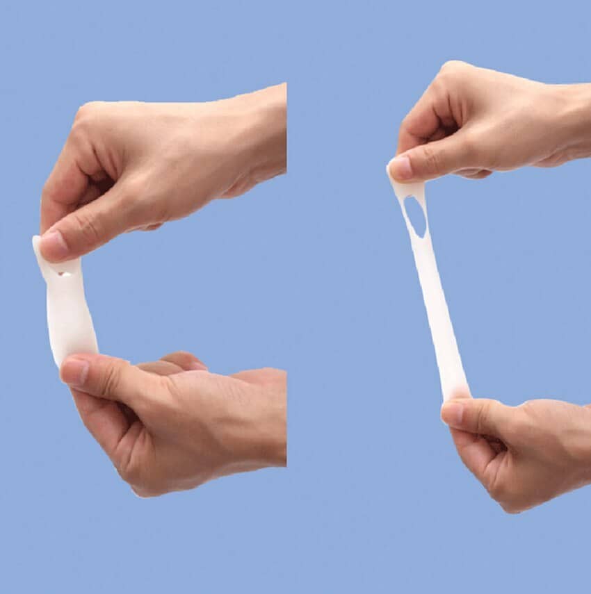 Une paire de petits doigts d'orteil droit en silicone. Dispositif contre la déformation des doigts d'orteil – Image 2