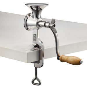 Moulin à café manuel en acier inoxydable. Broyeur à café