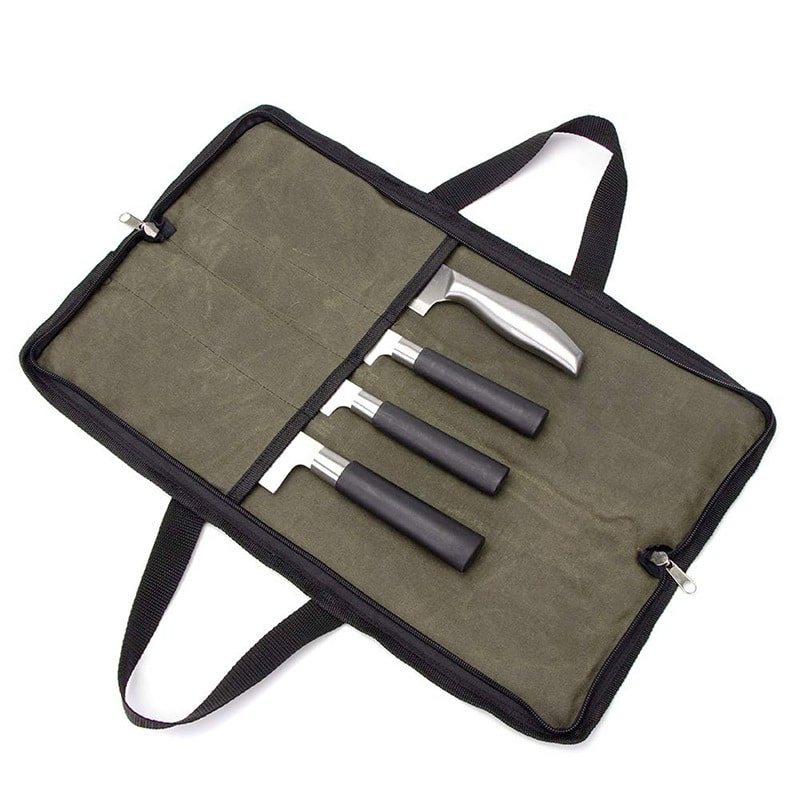 Sac de rangement pour couteaux portable. Sac de stockage pour couteaux et ustensils de cuisine
