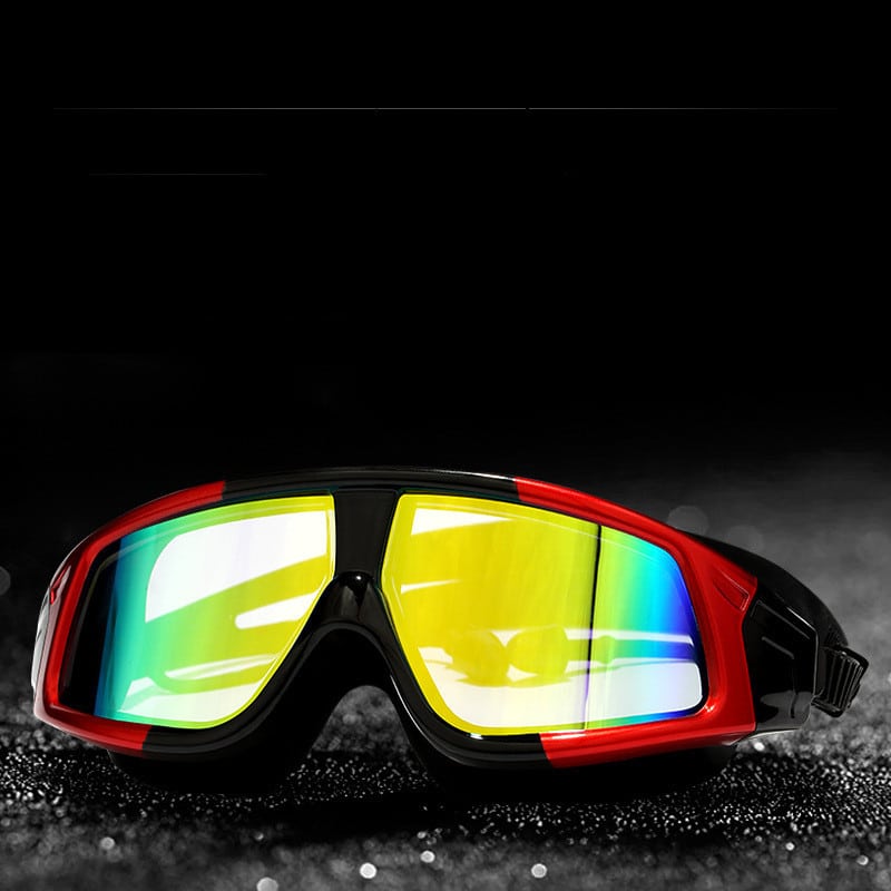 Lunettes de natation Lunettes de natation pour adultes Lunettes antibuée étanches HD Lunettes de natation pour adultes. Grande boîte. Lunettes HD – Image 5