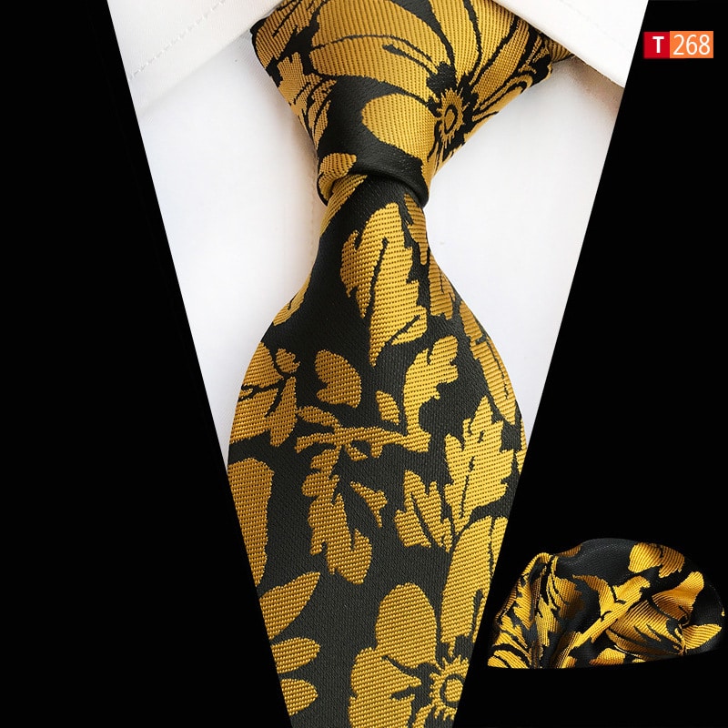 2 pièces. Cravate florale. Accessoires de costume pour hommes – Image 5