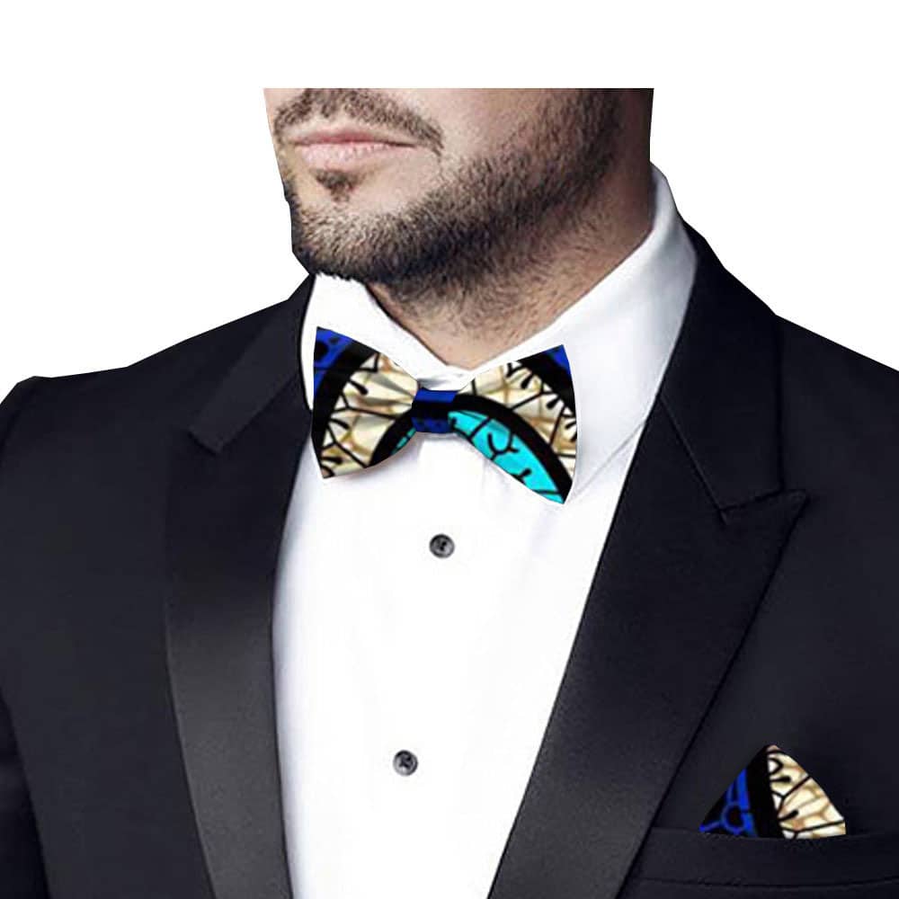 2 pièces. Nœuds papillons et pochettes – Image 2