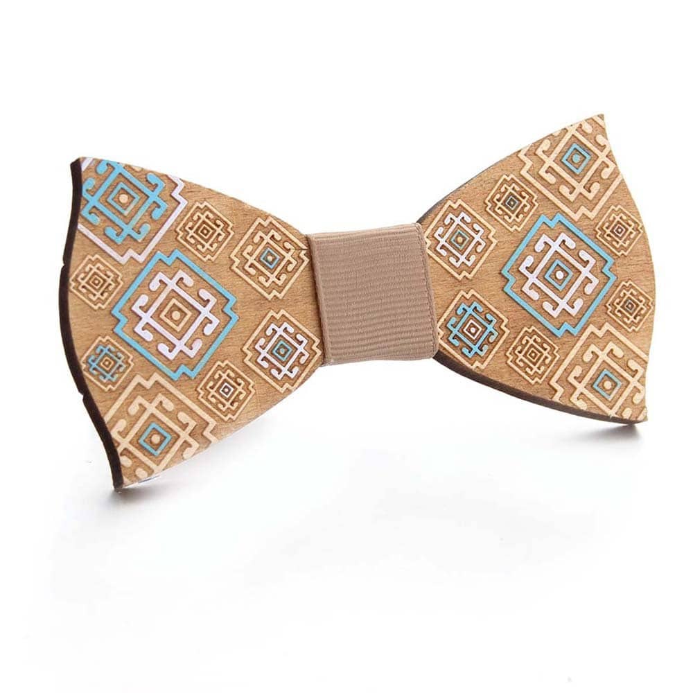 Nœuds papillons peints à la main pour hommes et femmes – Image 7
