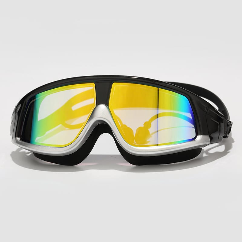 Lunettes de natation Lunettes de natation pour adultes Lunettes antibuée étanches HD Lunettes de natation pour adultes. Grande boîte. Lunettes HD – Image 9