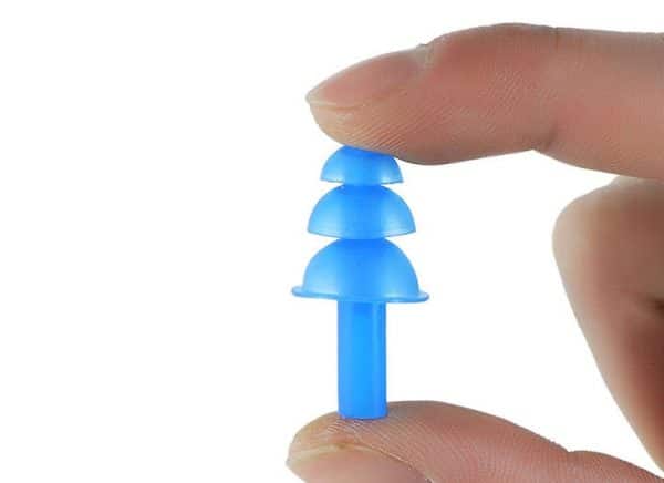 3 pièces. Bouchons d'oreilles de natation en silicone. Ensemble de nez et de bouchons d'oreilles de plongée – Image 9