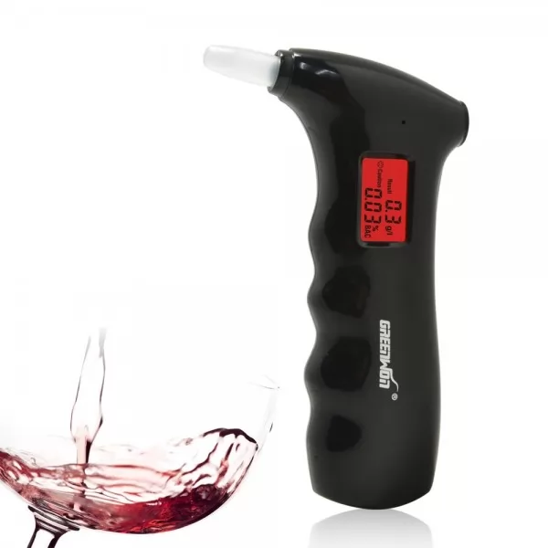 Alcootest Alcootest Détecteur D'alcool Portable Double LCD Afficher Le