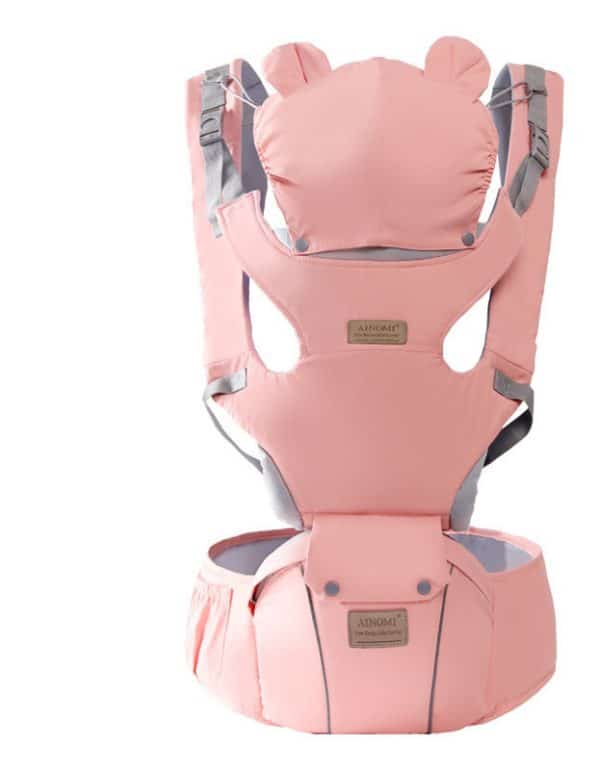 Porte-bébé. Tabouret de taille frontale