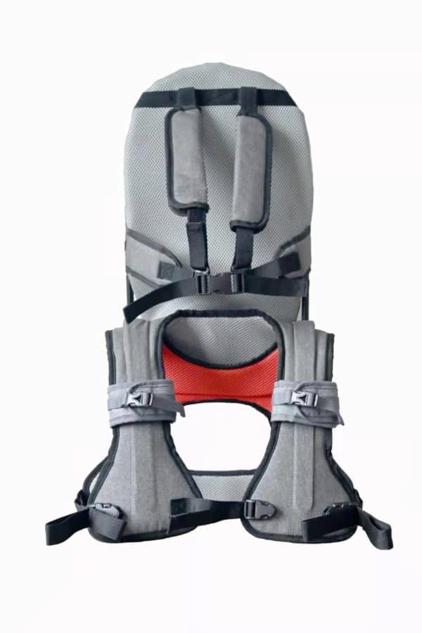 Porte-bébé dorsal solide. Siège d'épaule pour bébé. Siège d'épaule à selle haute – Image 4