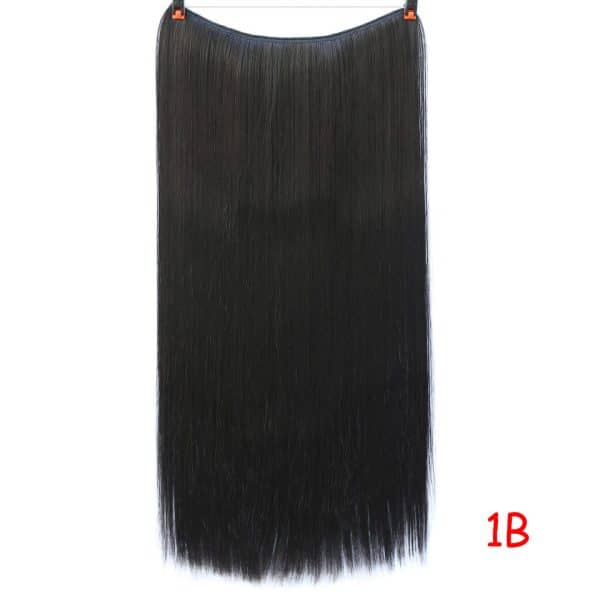 Extensions de cheveux bouclées avec fil invisible pour femmes – Image 5