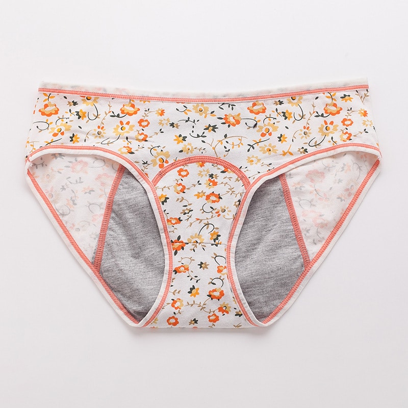 Culotte menstruelle pour filles. Culotte absorbante et anti-fuite en coton. Culotte physiologique – Image 8
