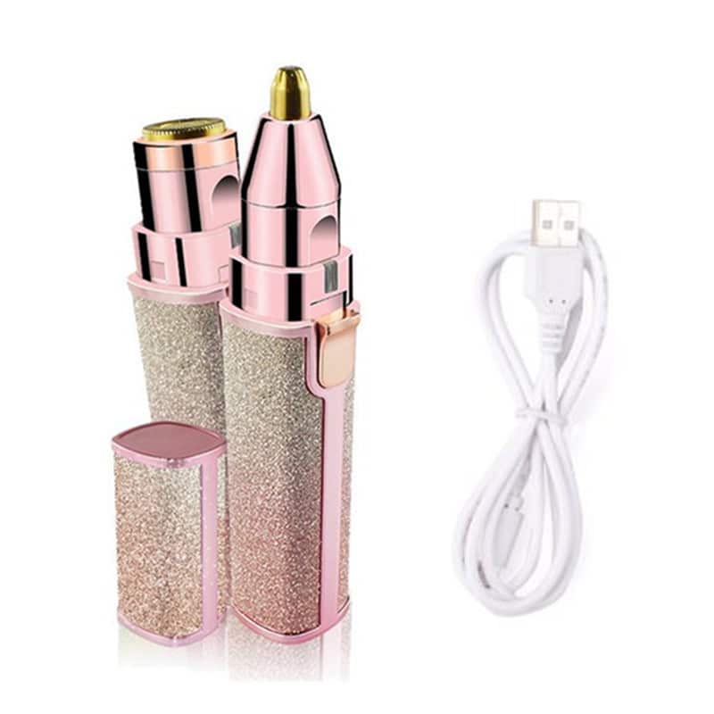 Rasoir à cheveux électrique deux-en-un. Epilateur USB – Image 4