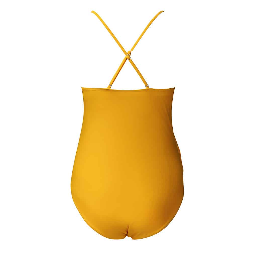 Maillot De Bain Grossesse Harssidanzar - Une Pièce Taille Haute, Coupe Moelleuse - Pour Femmes Enceintes